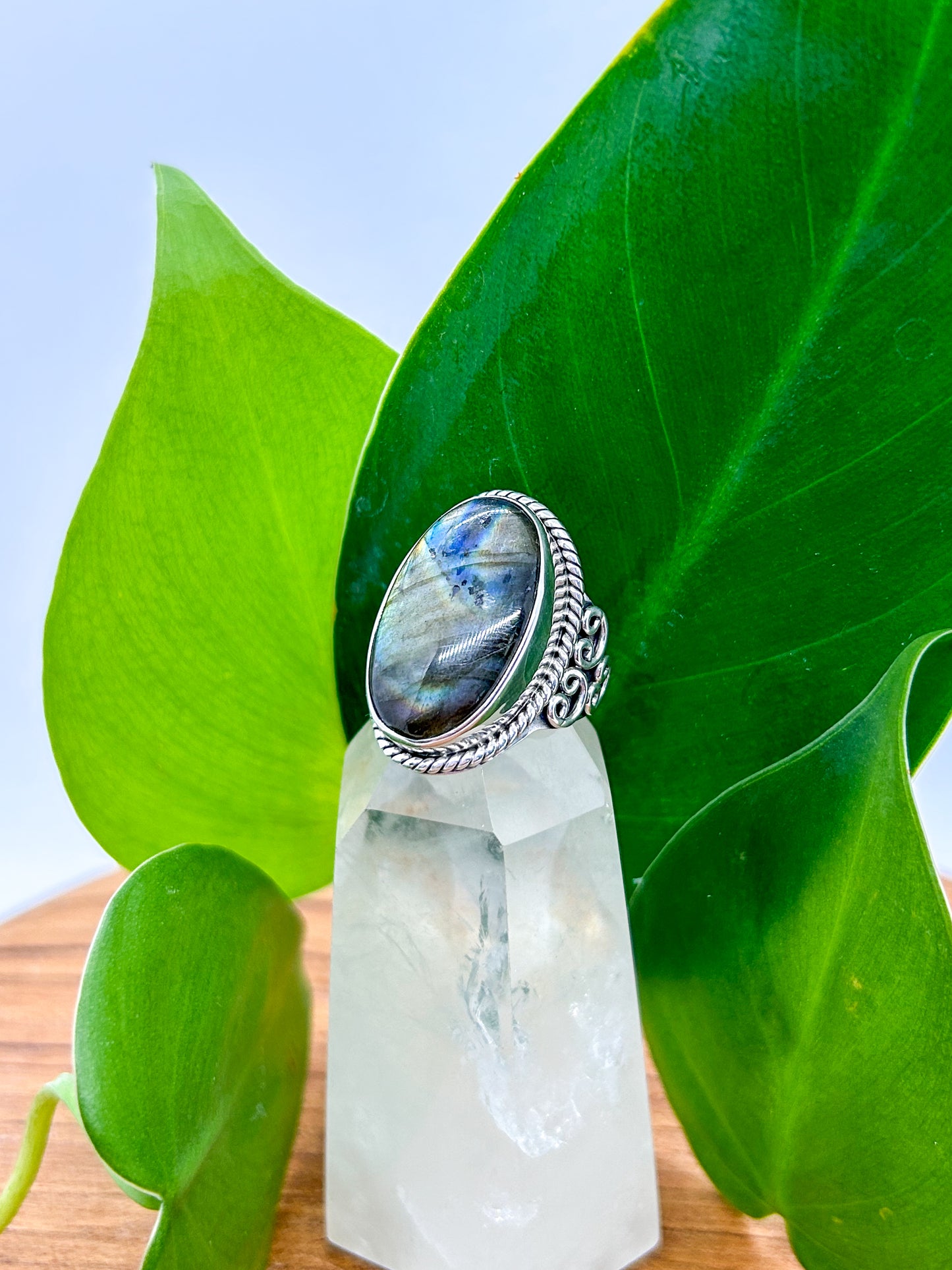 Labradorite Ring (size 6.75)