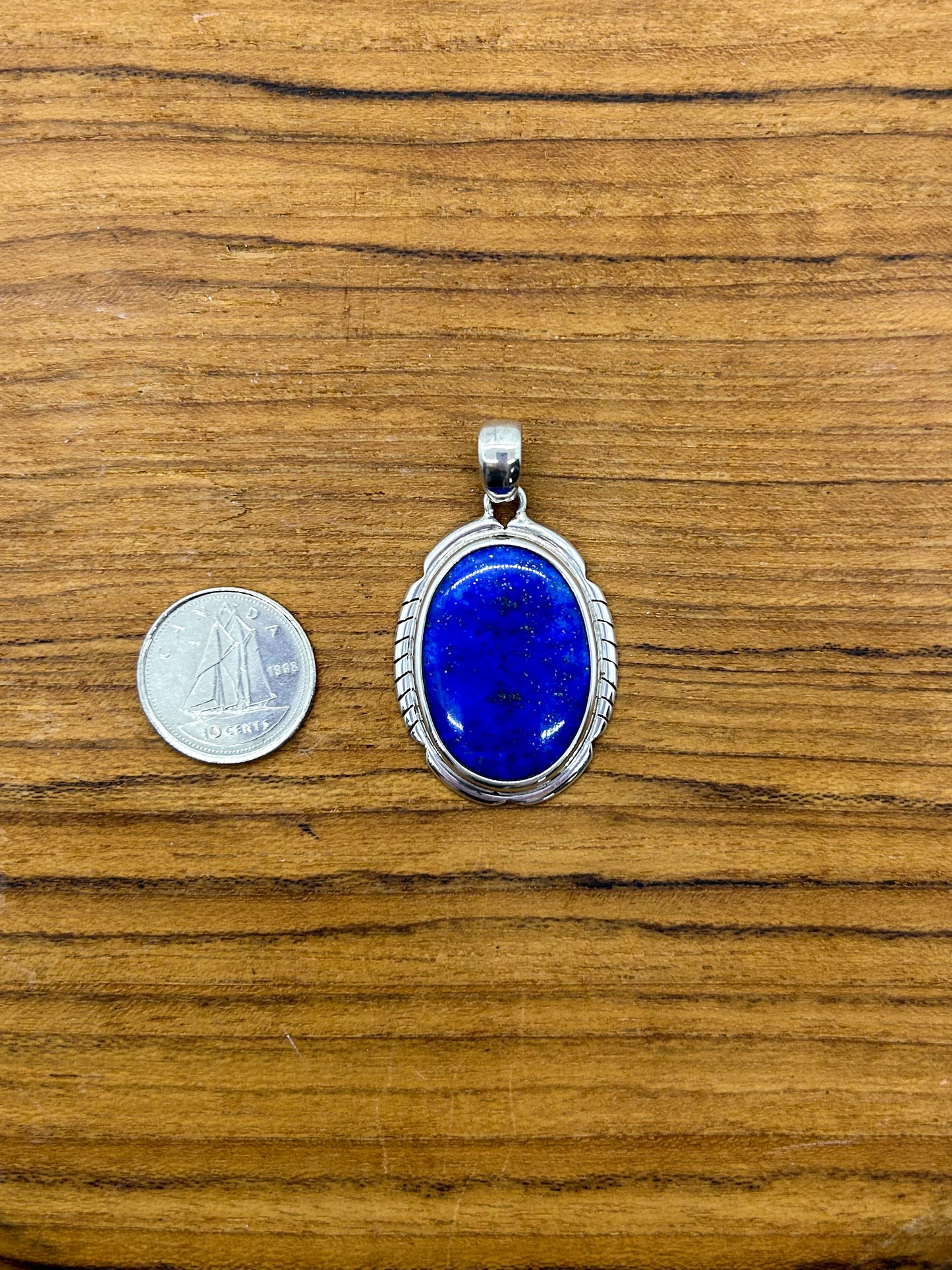 Lapis Lazuli Oval Pendant