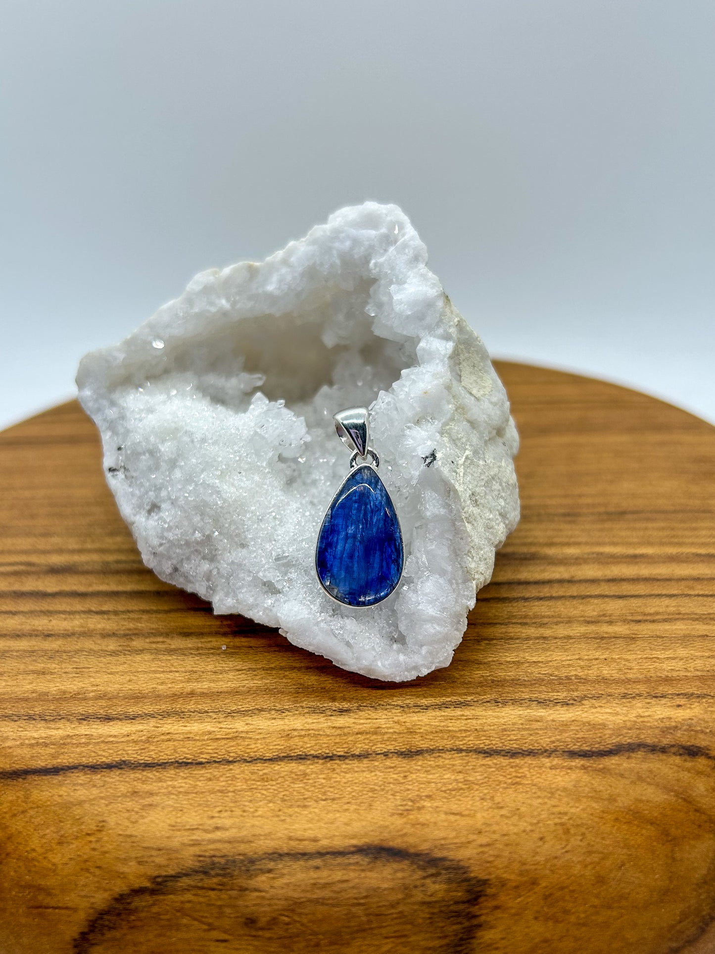 Kyanite Teardrop Pendant