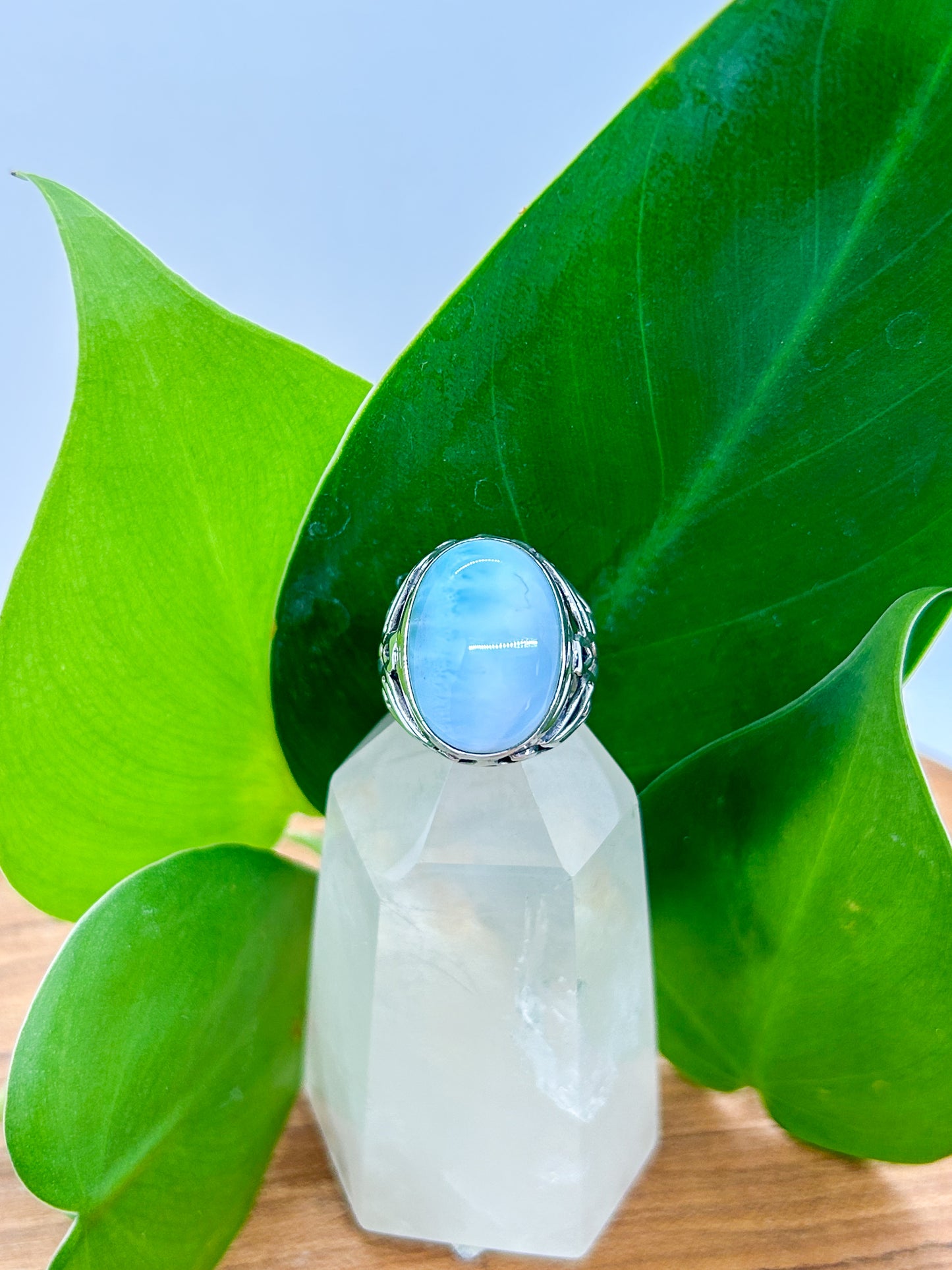 Larimar Ring (size 6)