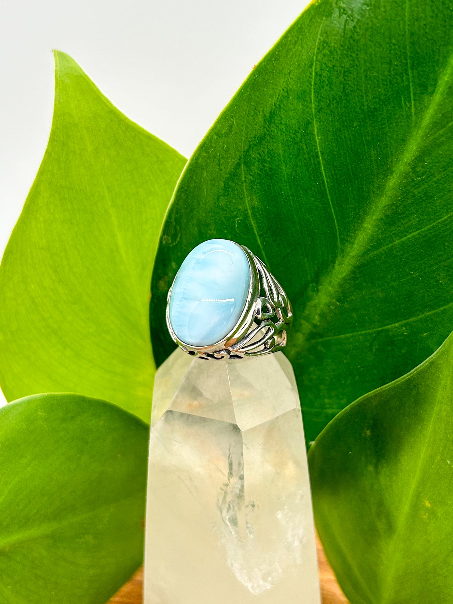 Larimar Ring (size 6)