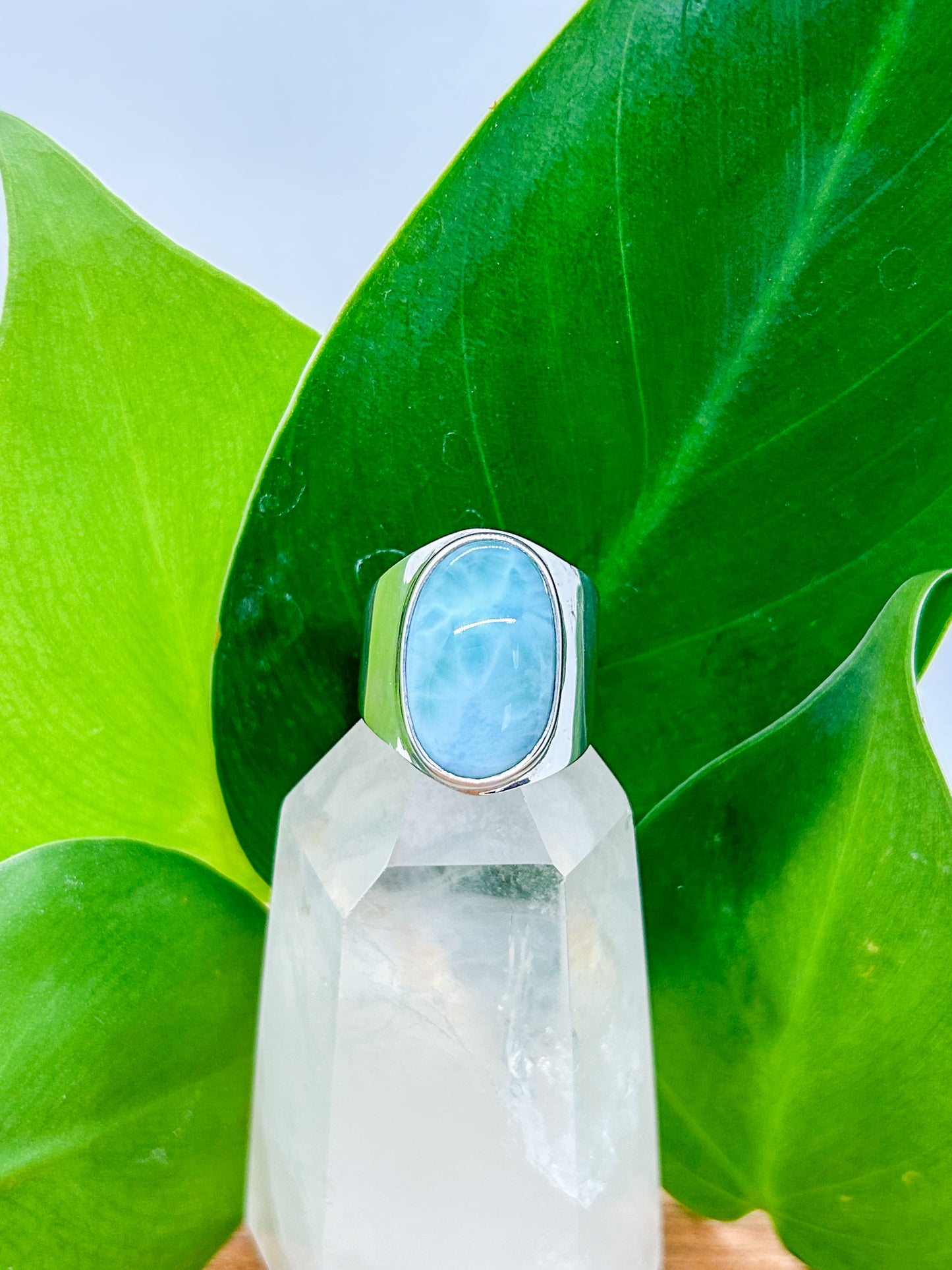 Larimar Ring (size 7)