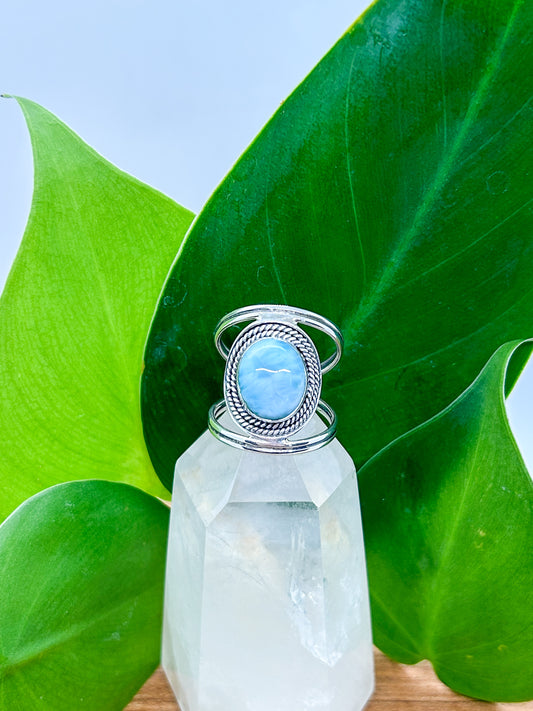 Larimar Ring (size 7)