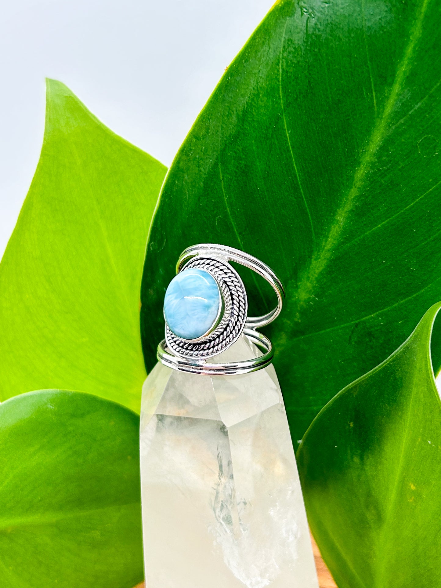 Larimar Ring (size 7)