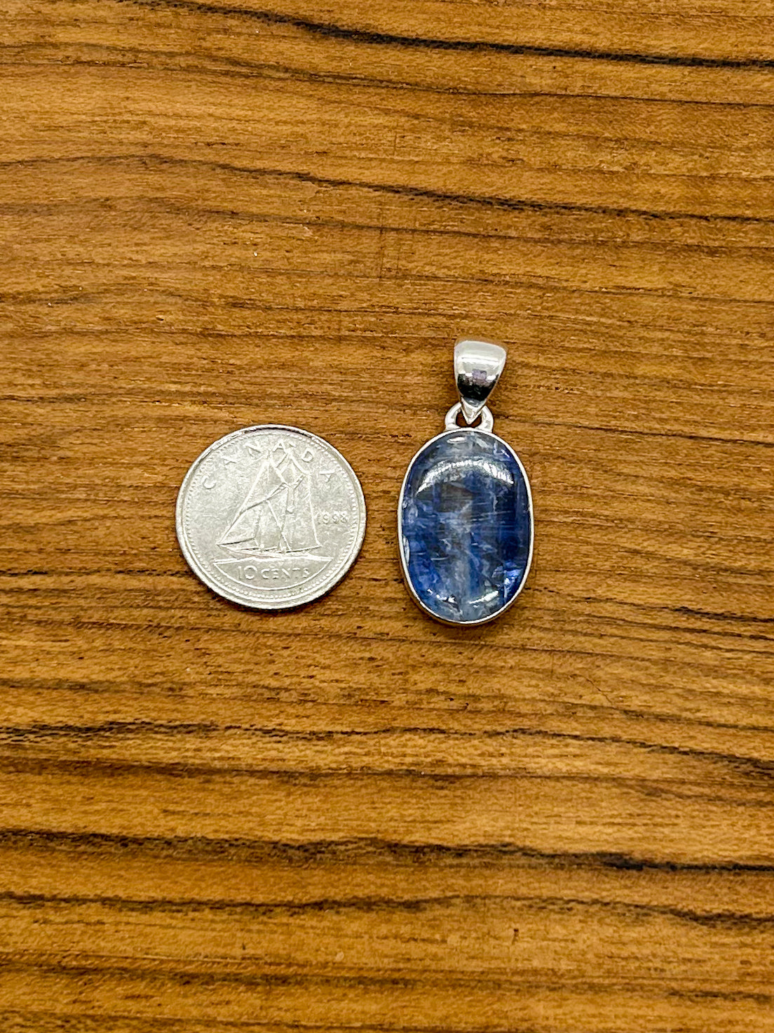 Kyanite Oval Pendant