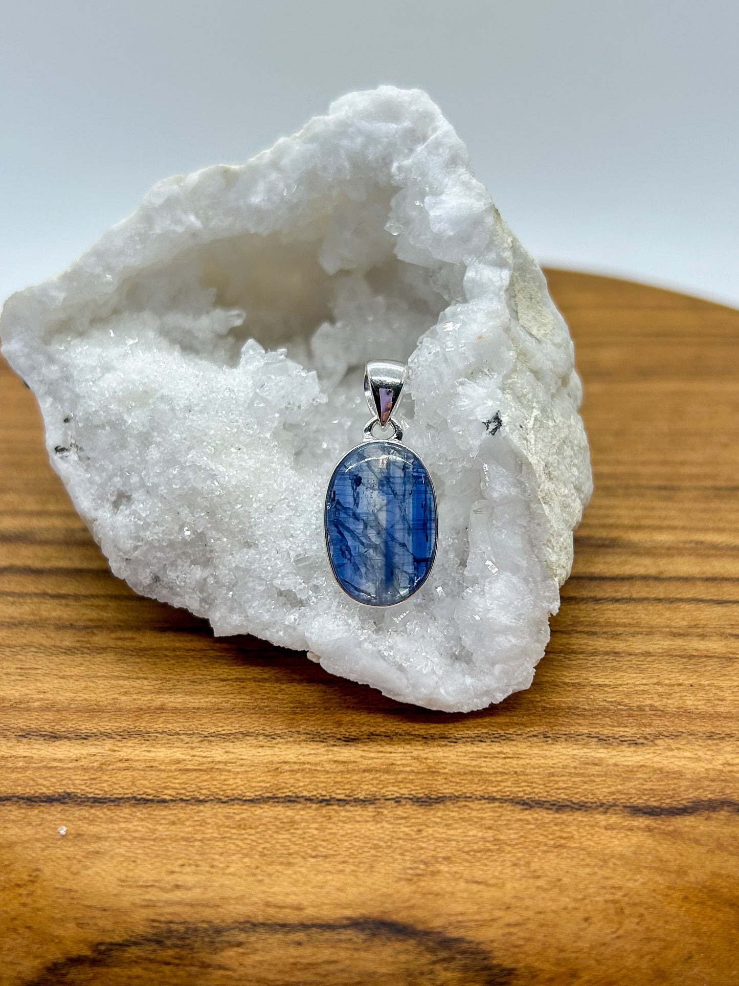 Kyanite Oval Pendant