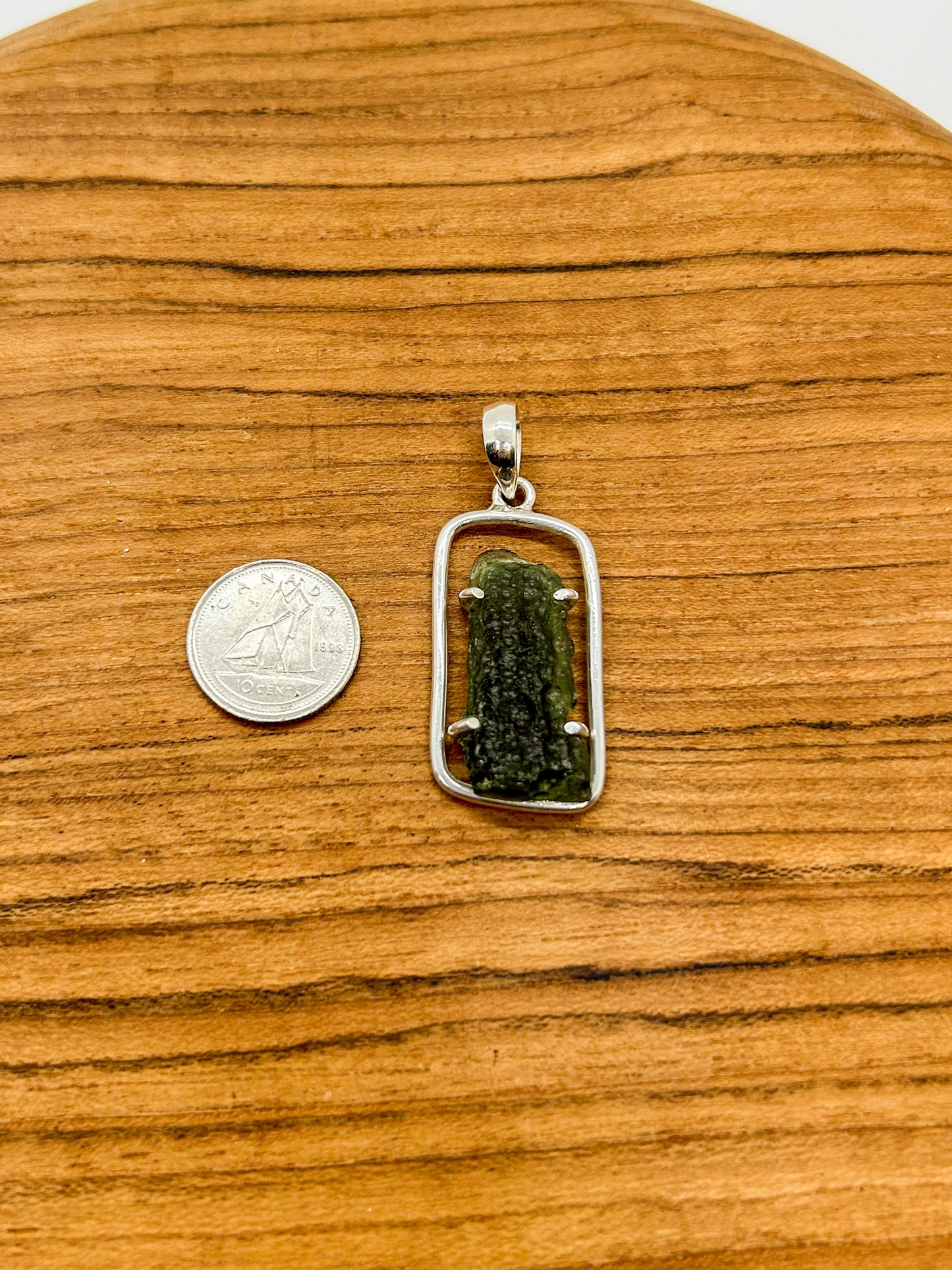 Moldavite Pendant