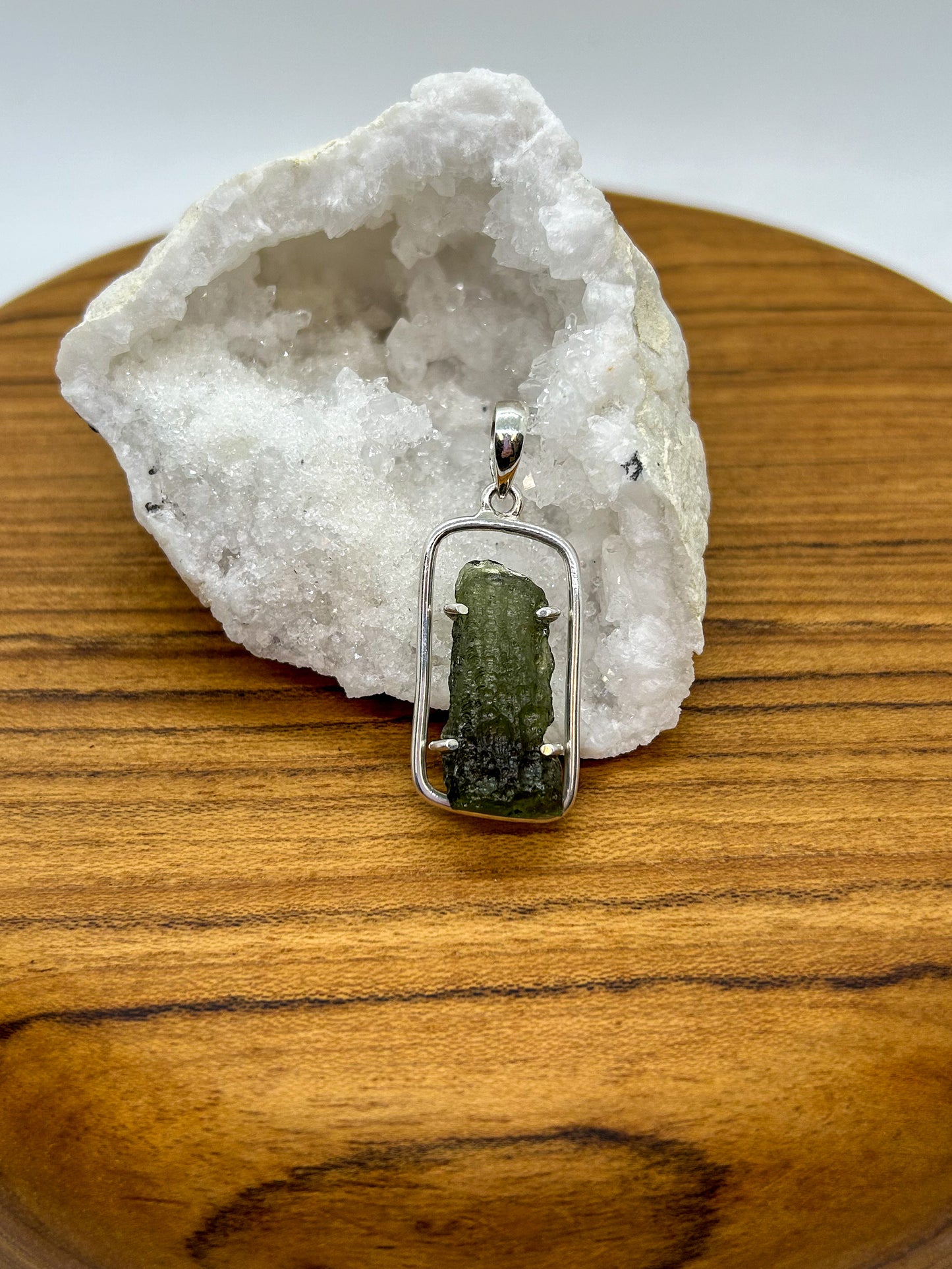 Moldavite Pendant