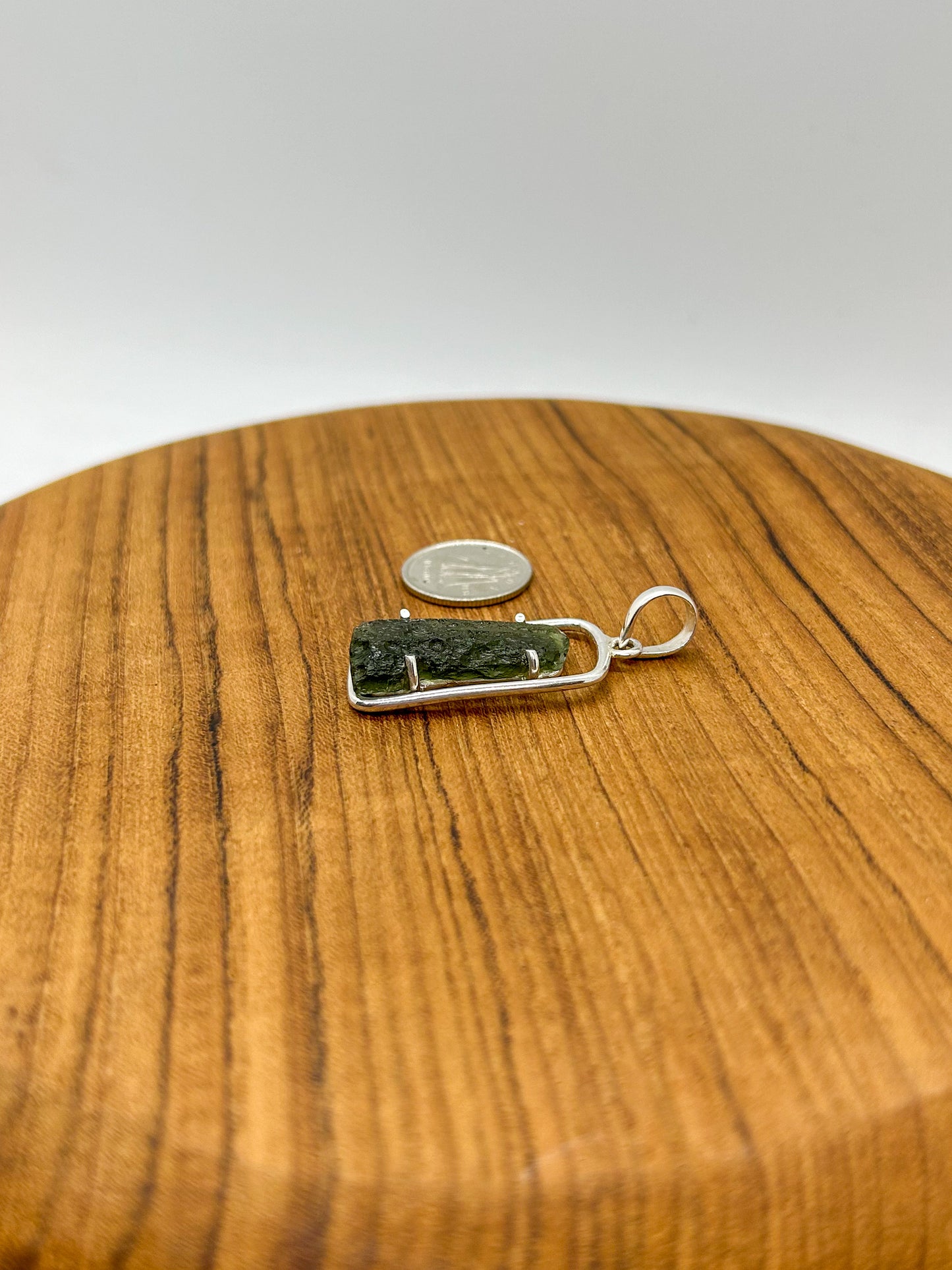 Moldavite Pendant