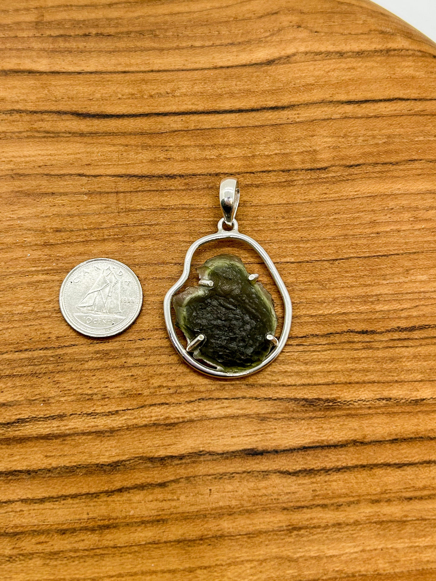 Moldavite Pendant