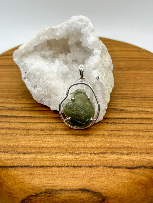 Moldavite Pendant