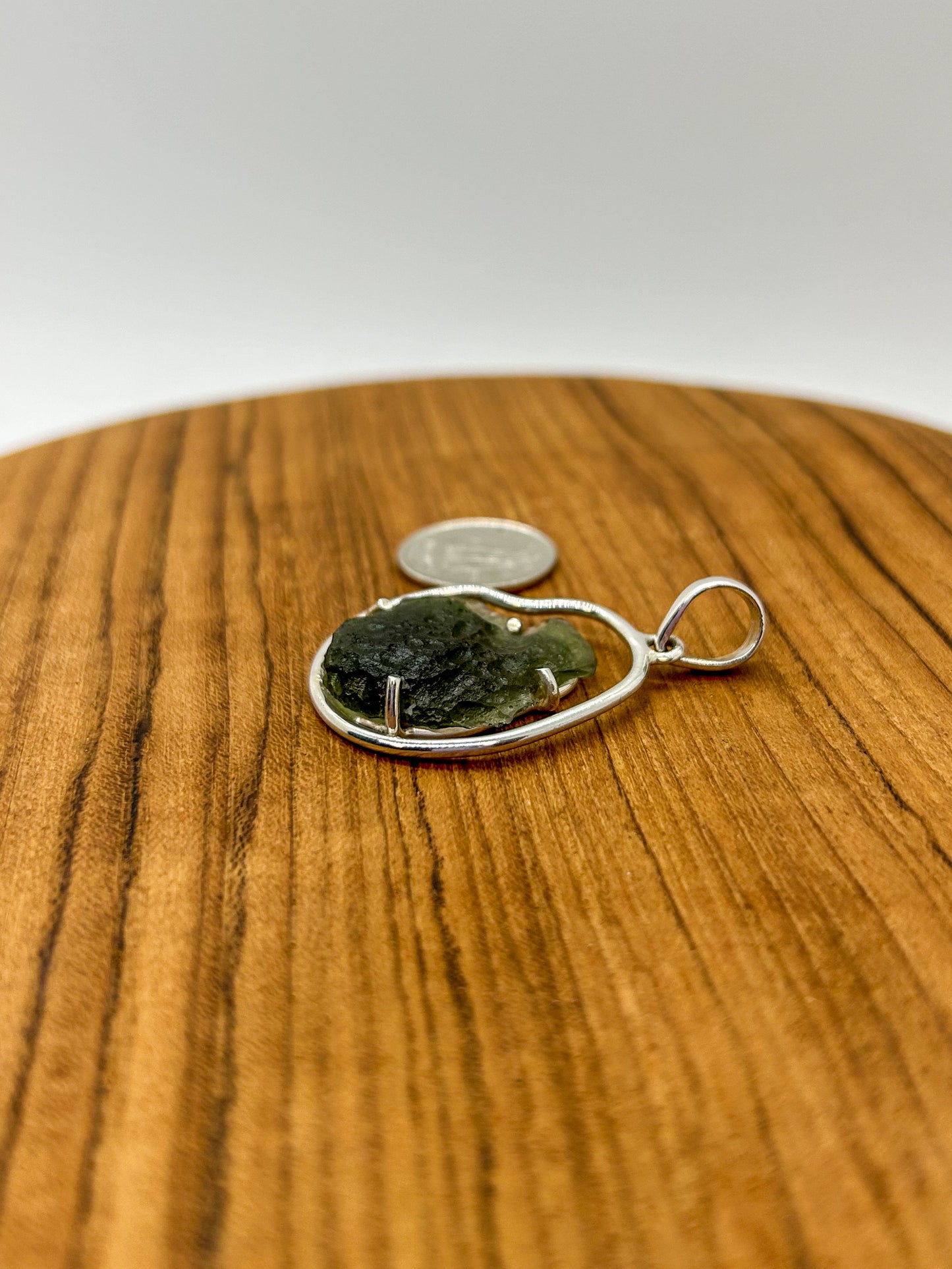 Moldavite Pendant