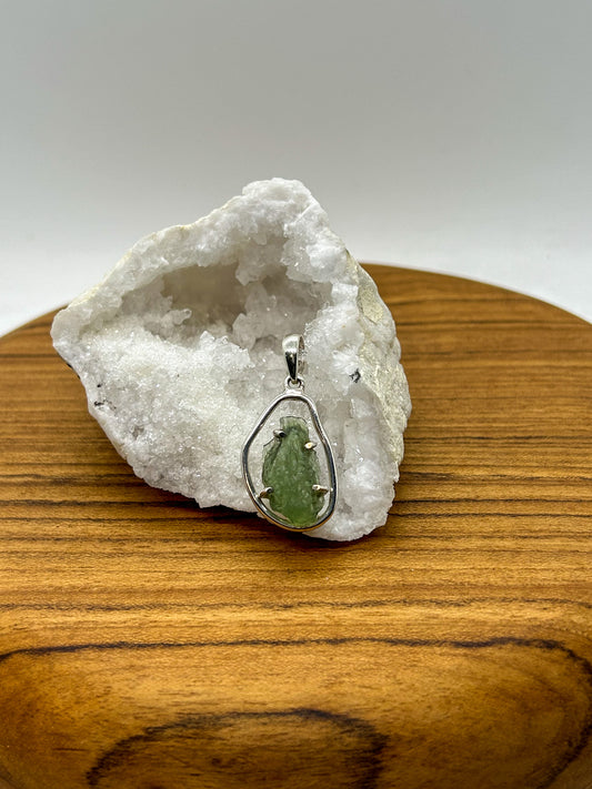 Moldavite Pendant