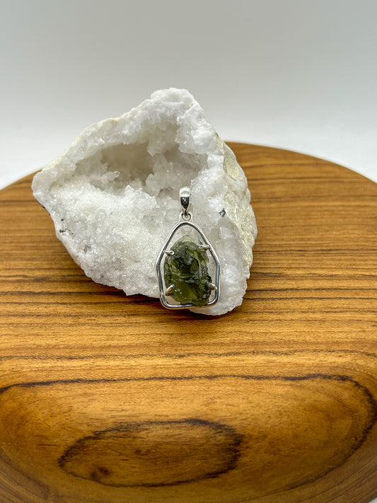 Moldavite Pendant