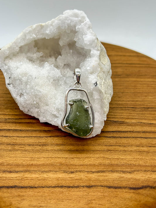 Moldavite Pendant