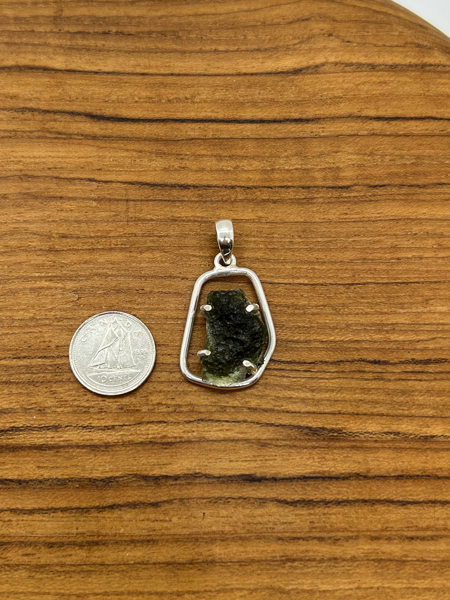 Moldavite Pendant