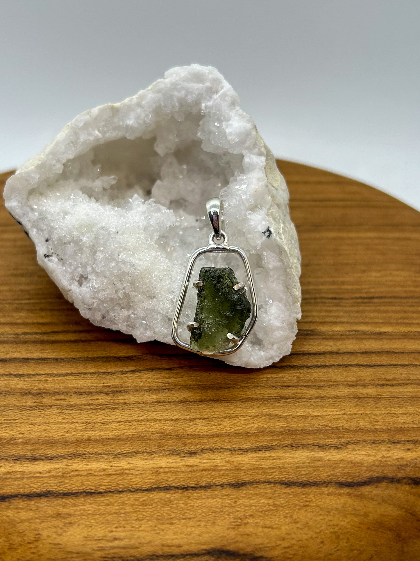 Moldavite Pendant