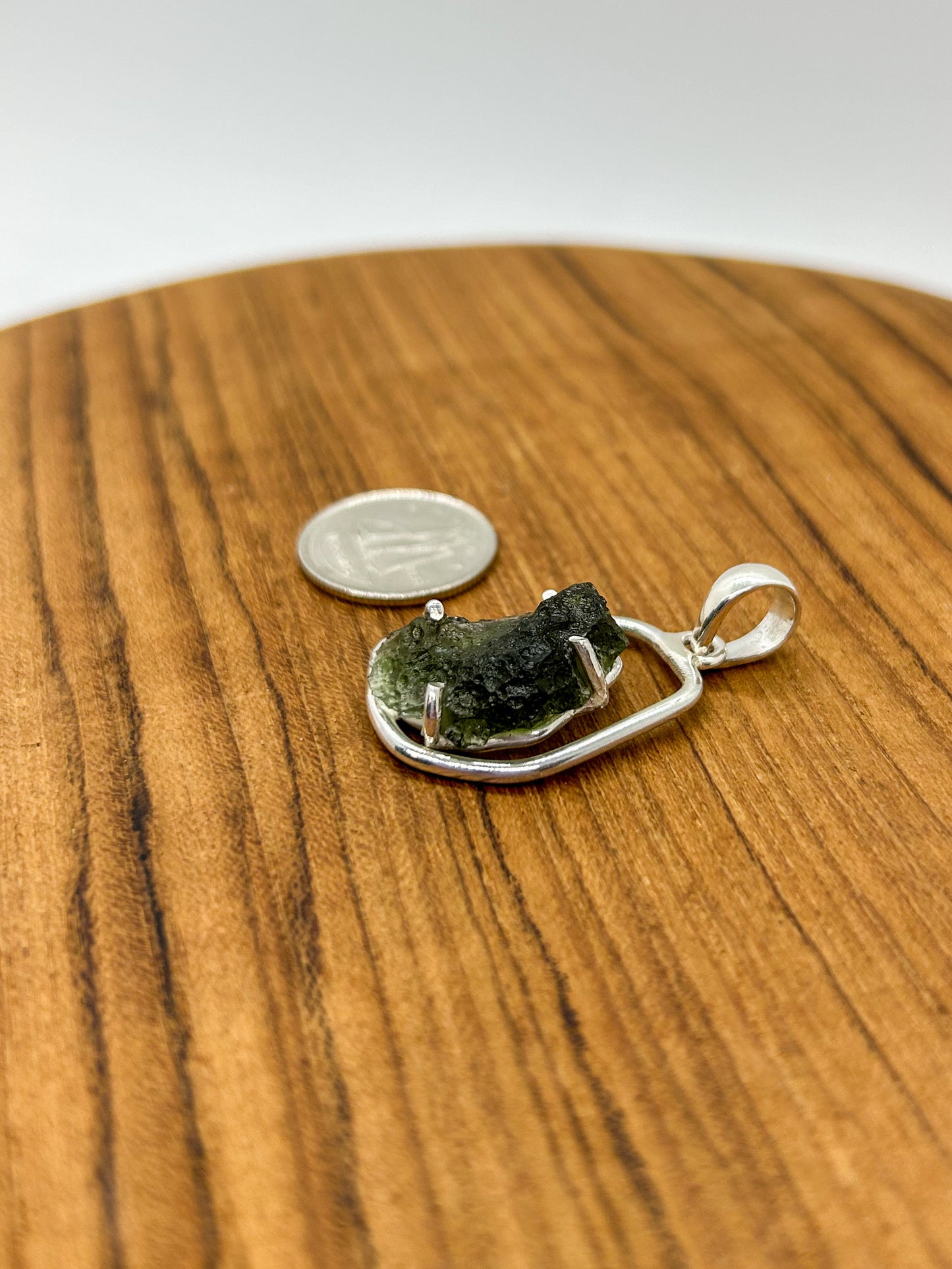 Moldavite Pendant