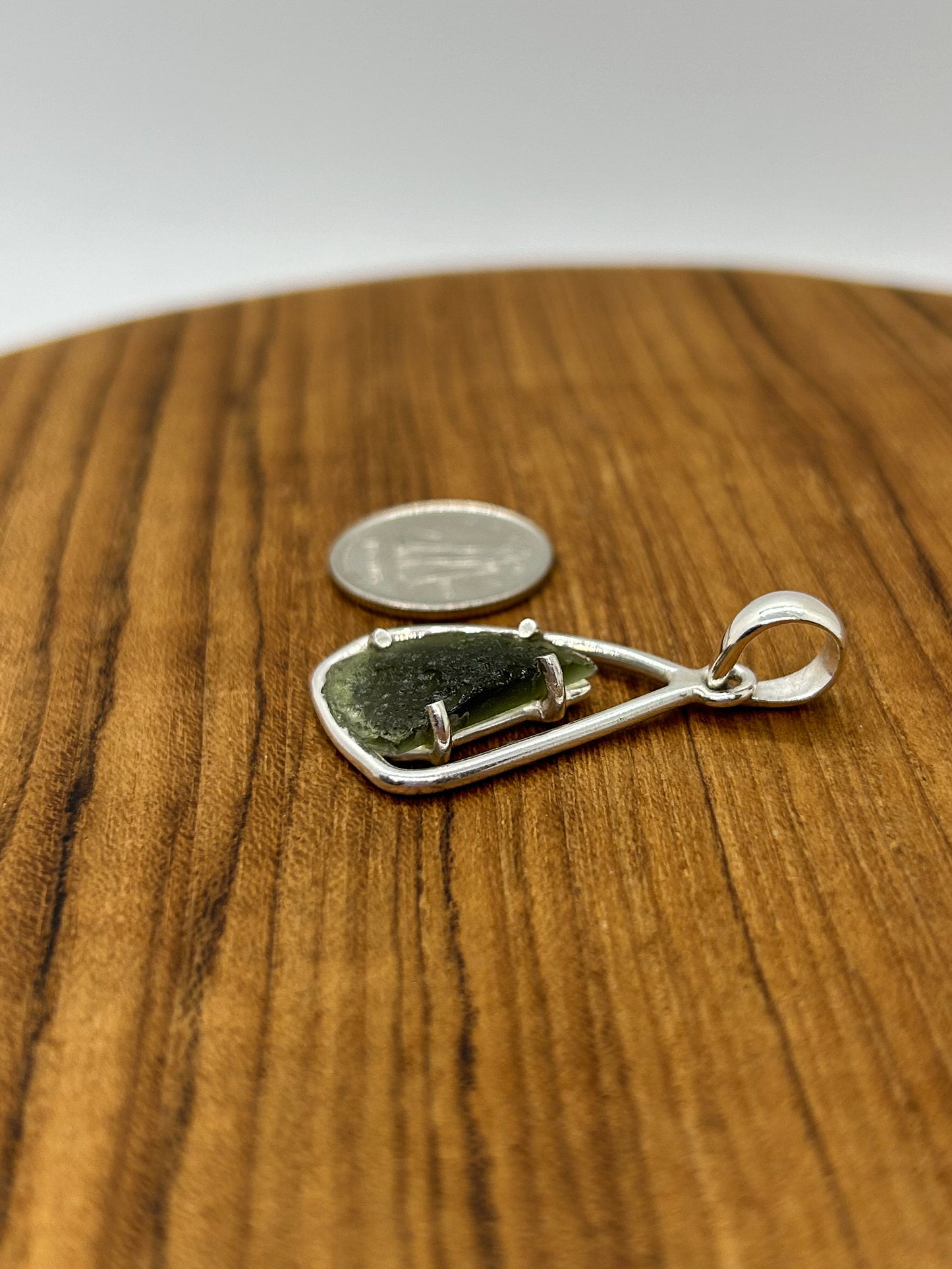 Moldavite Pendant