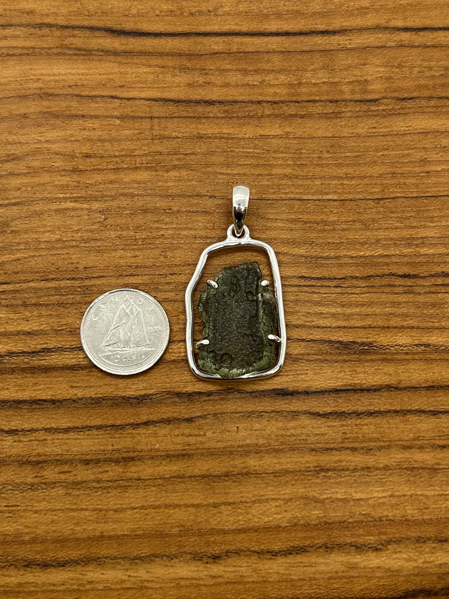 Moldavite Pendant