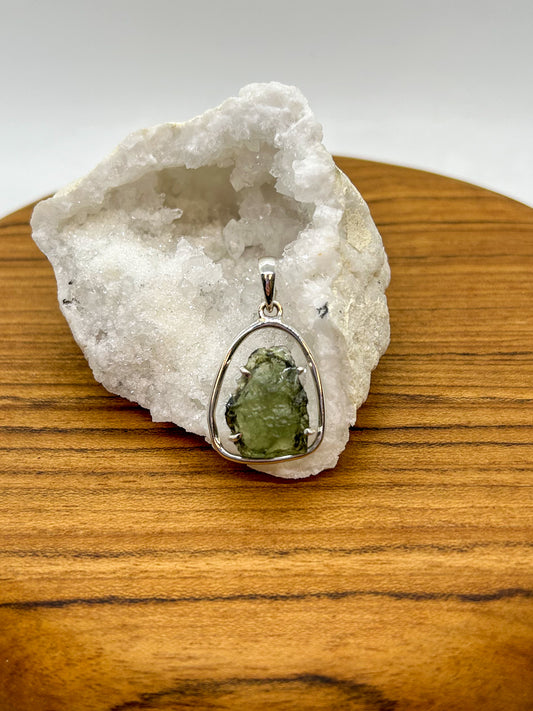 Moldavite Pendant