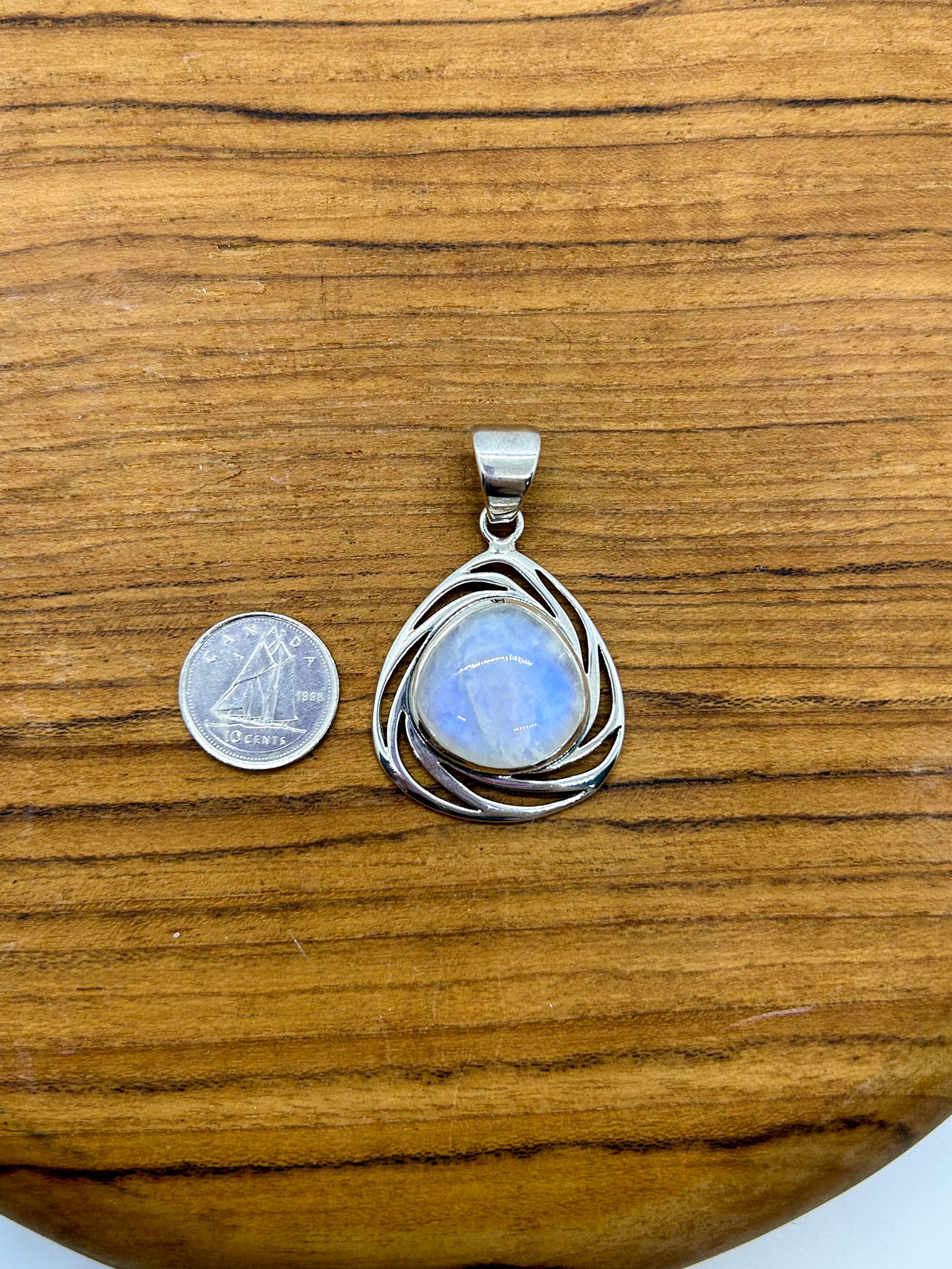 Teardrop Moonstone Pendant