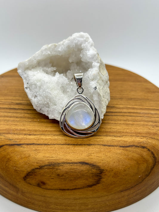 Teardrop Moonstone Pendant