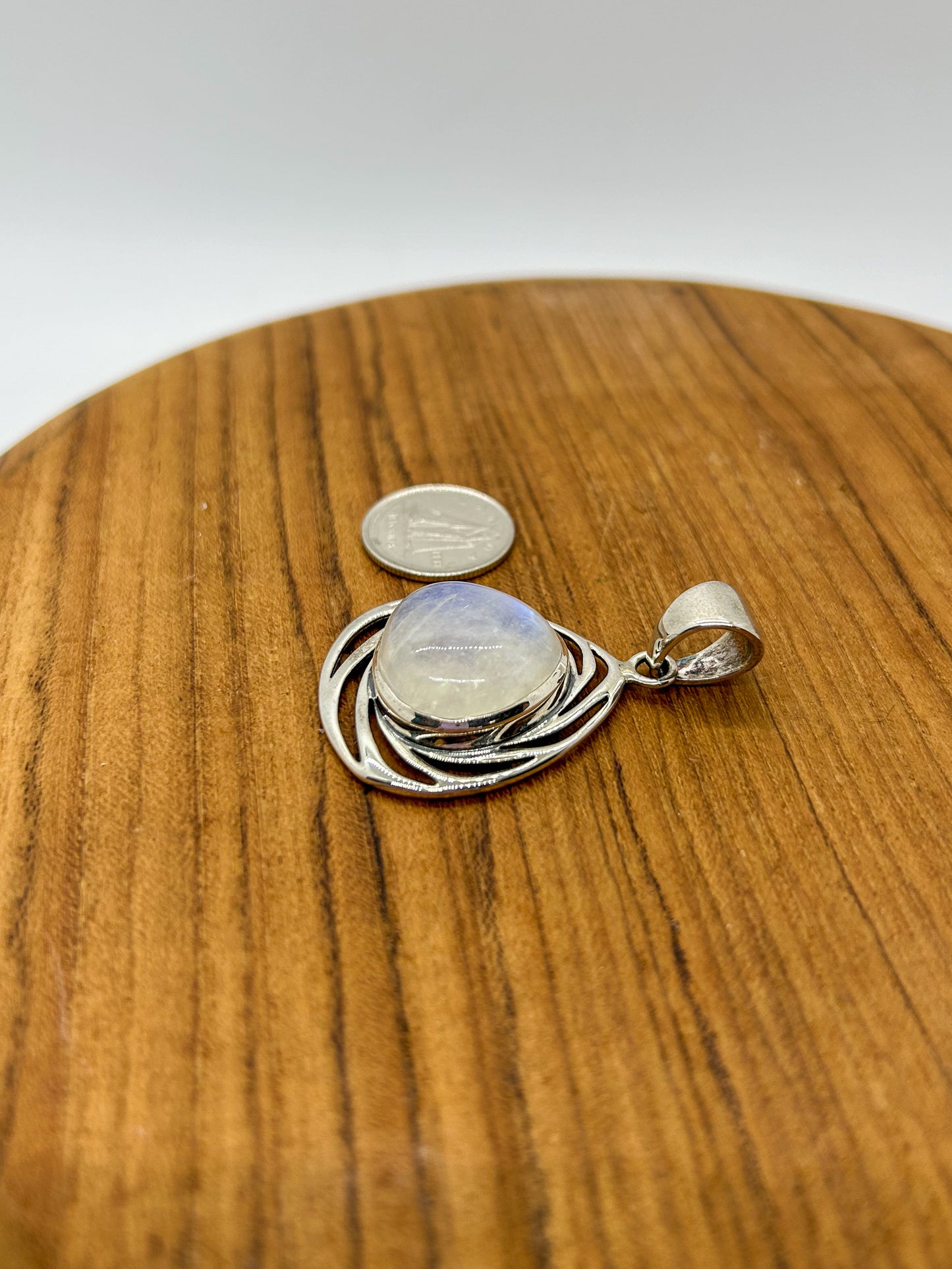 Teardrop Moonstone Pendant