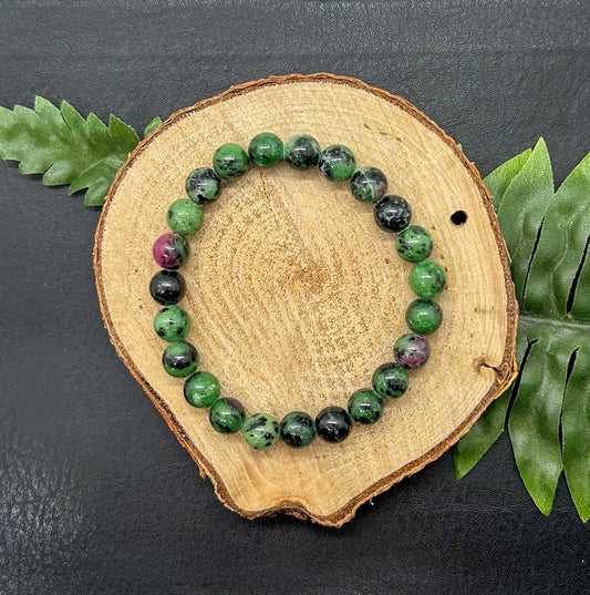 Ruby & Zoisite Bracelet