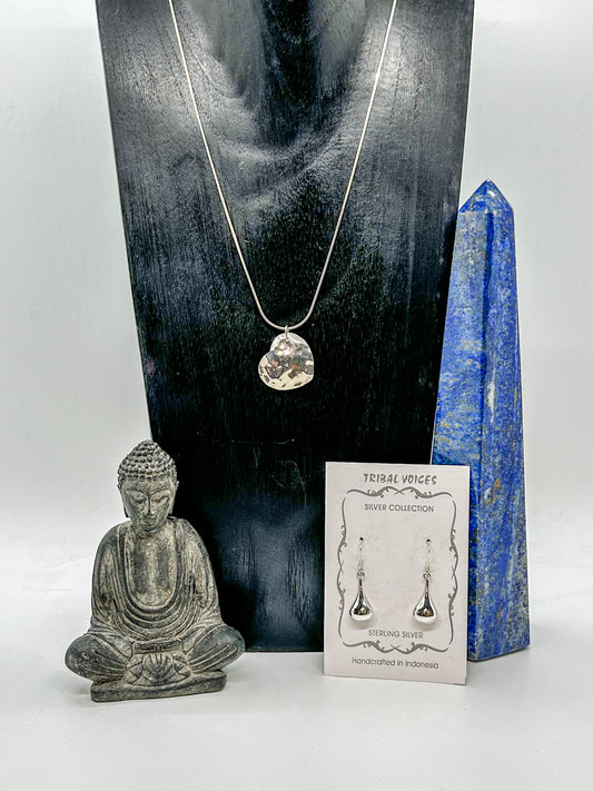 Sterling Silver Heart Gift Set