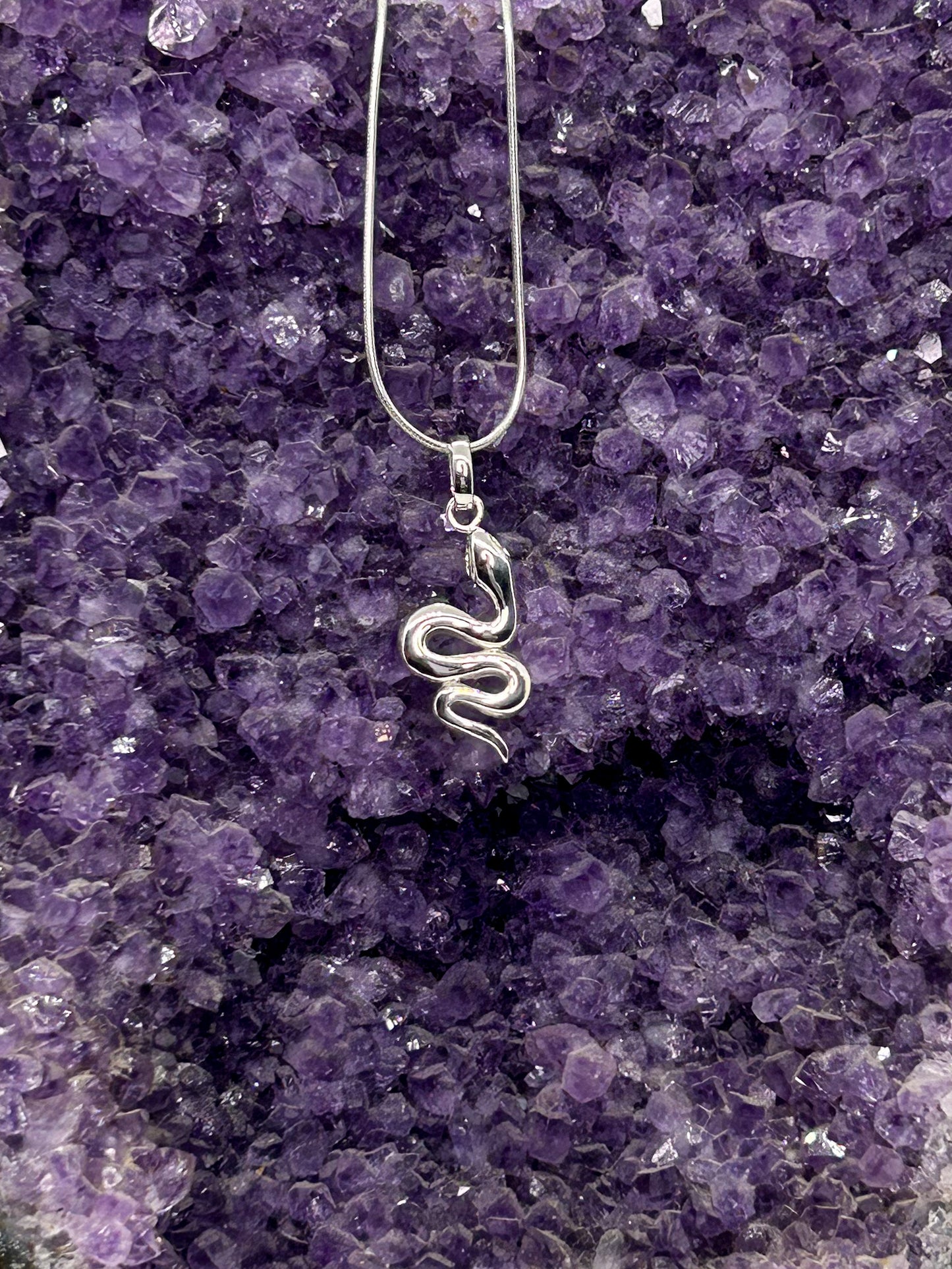 Smooth Snake Pendant