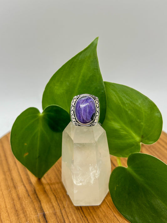 Charoite Ring