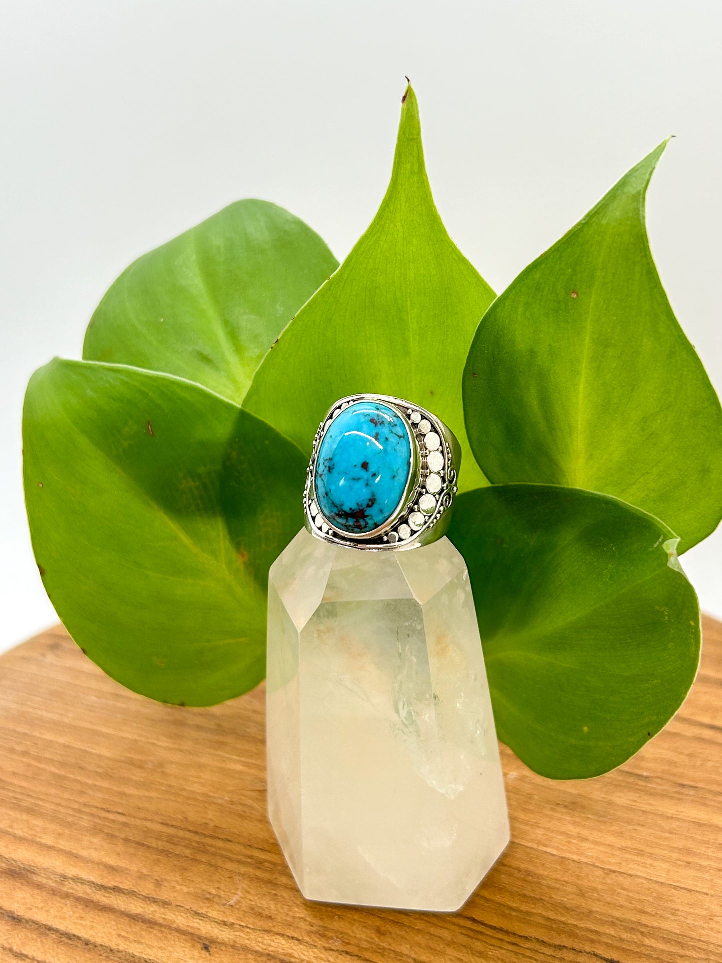 Asian Turquoise Ring (size 9)