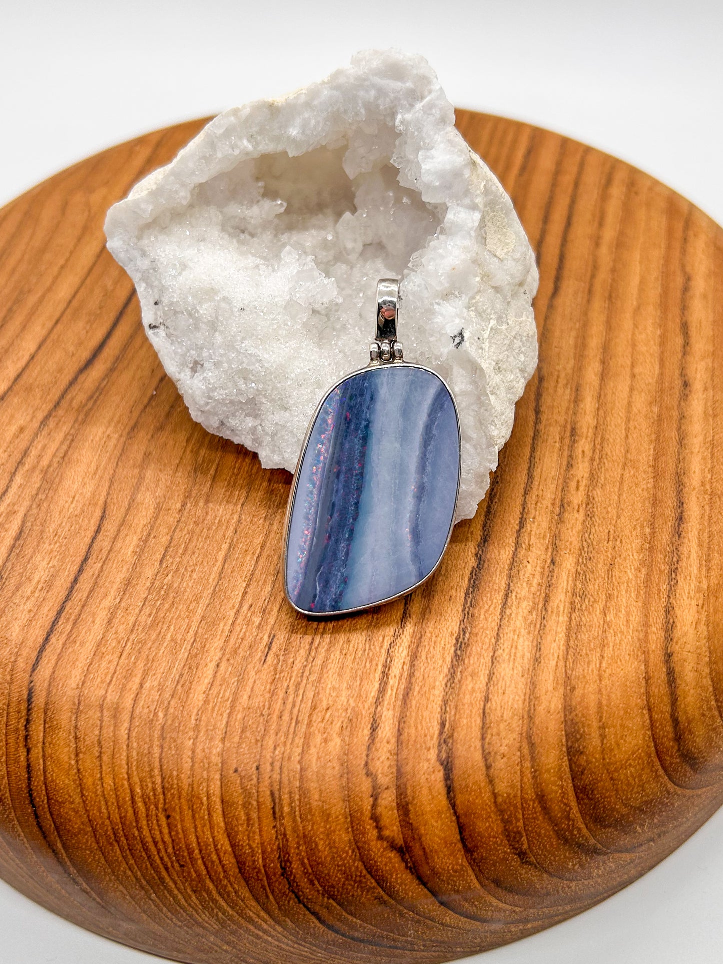 Large Ocean View Australian Opal Pendant