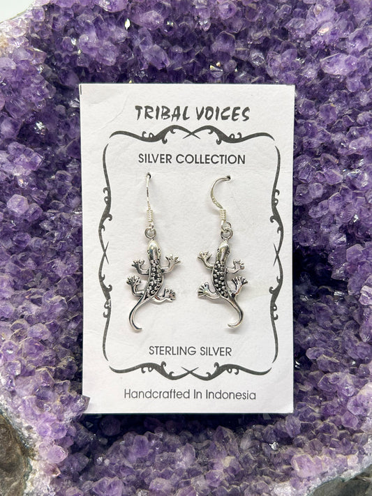 Gecko Earrings