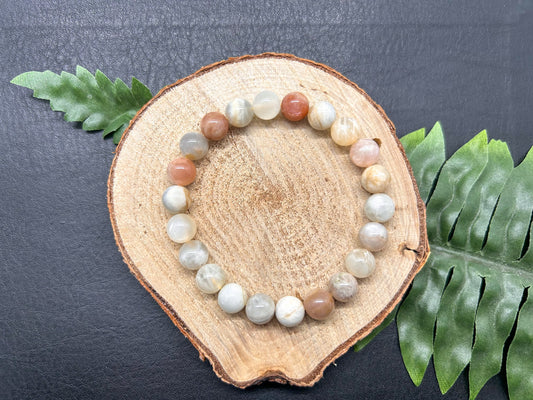 Multi-Moonstone Beaded Bracelets