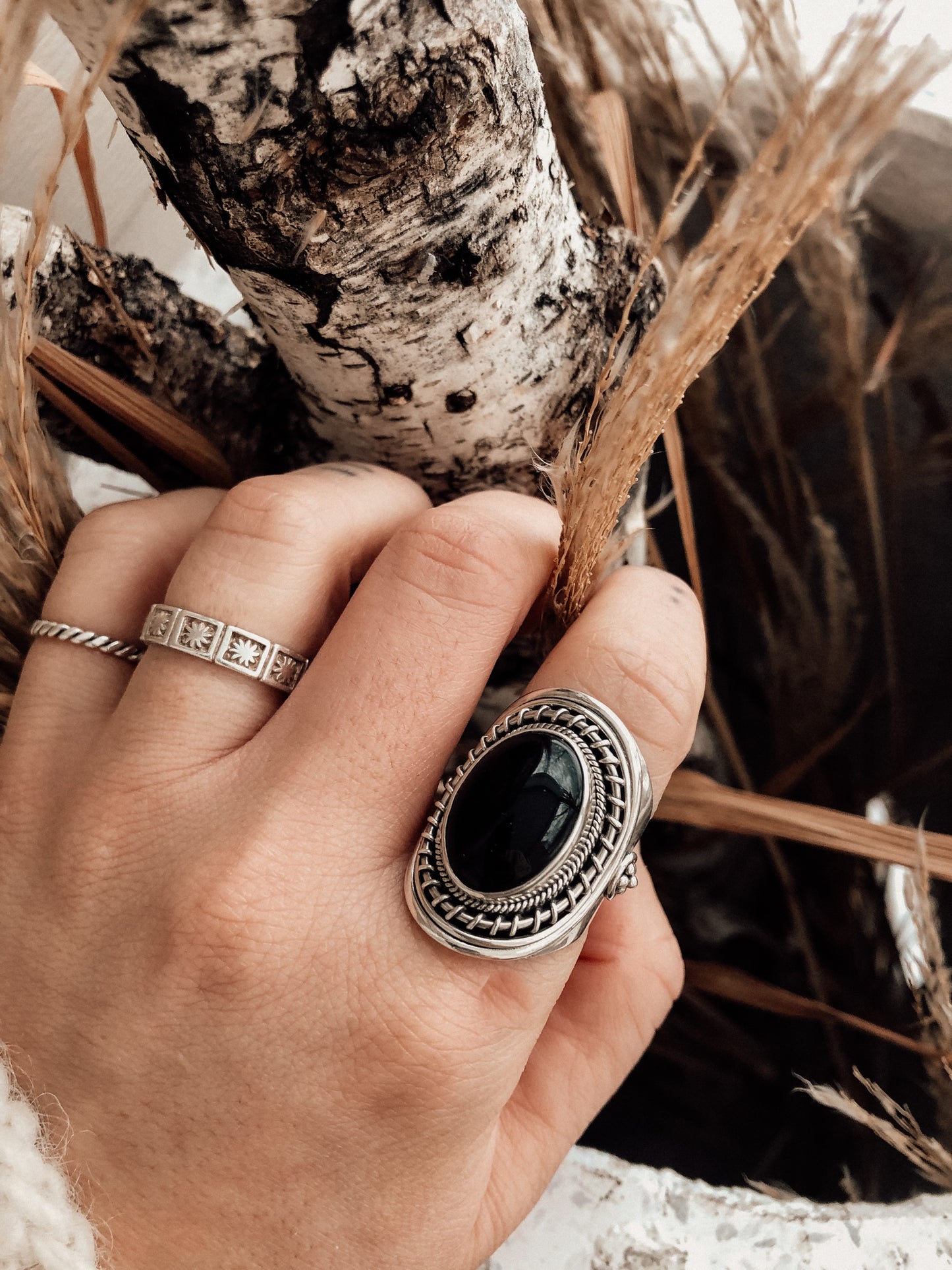 Egyptian Wonder Onyx Ring