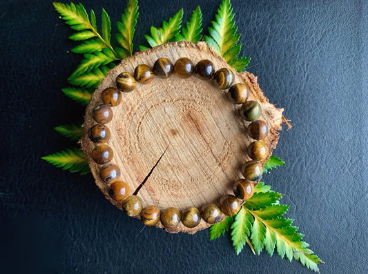 Tiger's Eye Beaded Bracelet