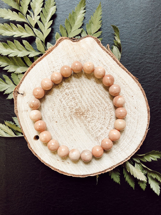 Sunstone Stone Bracelet