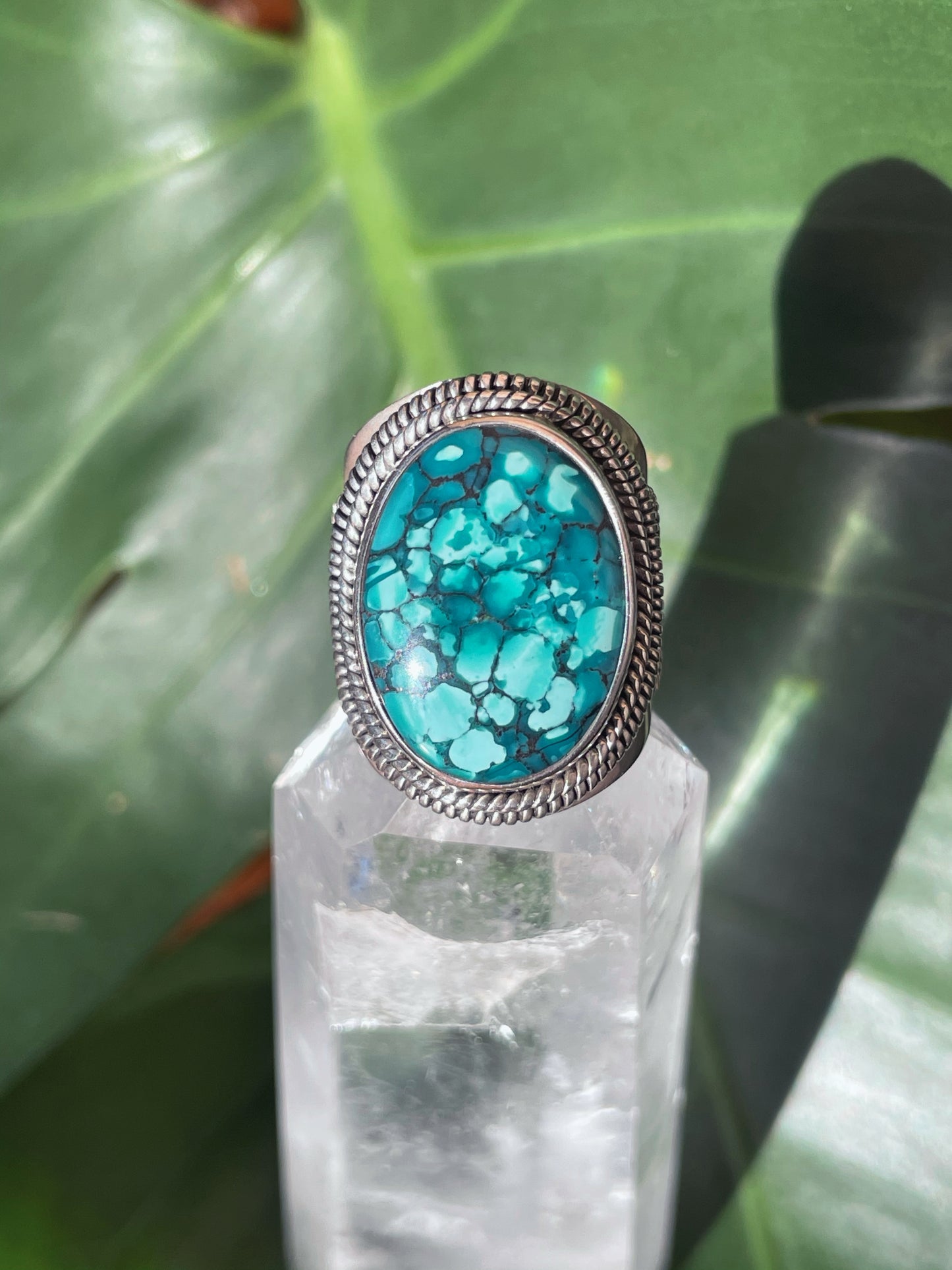 Polar Icecaps Turquoise Ring