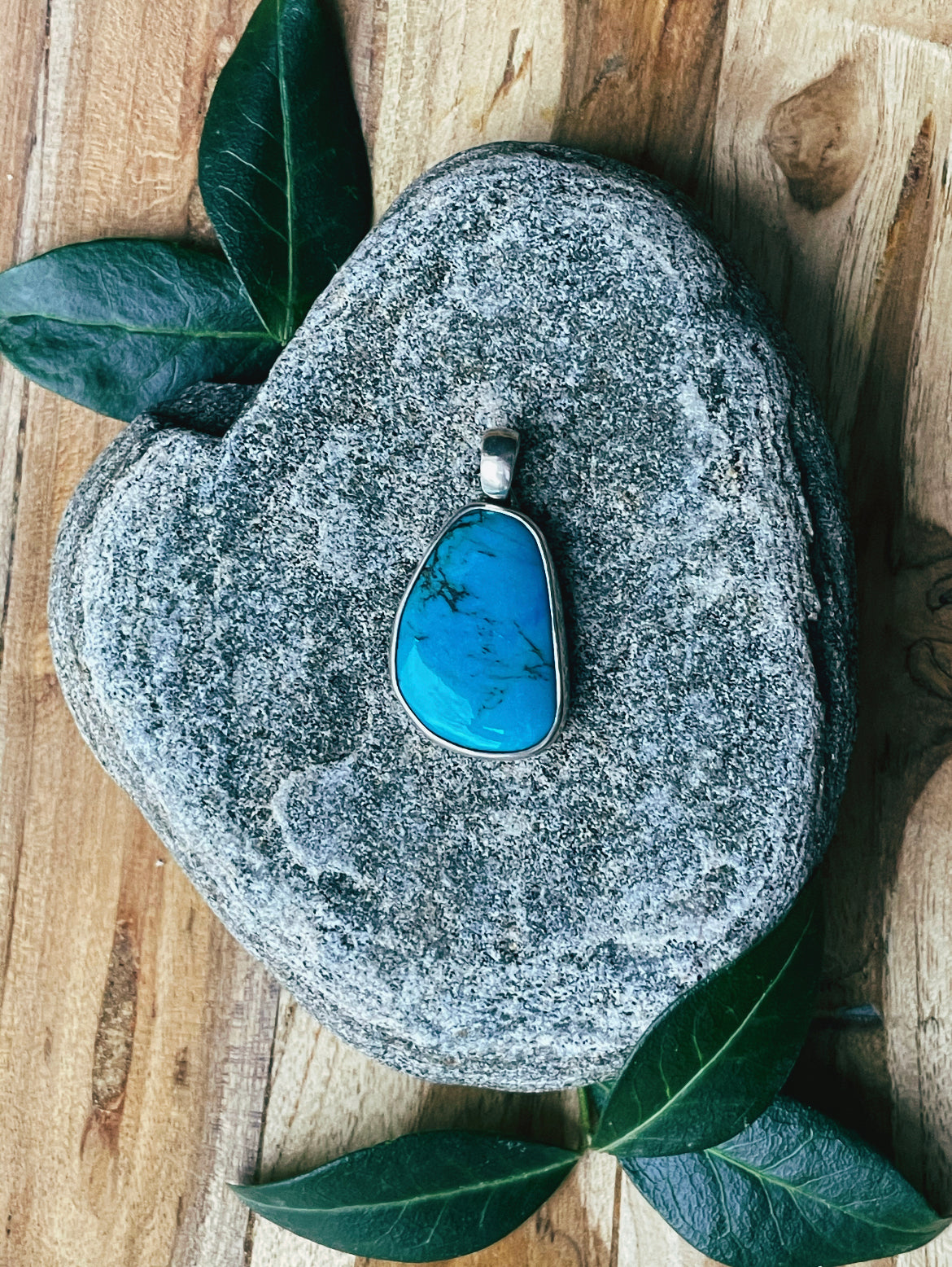 Asian Turquoise Pendant