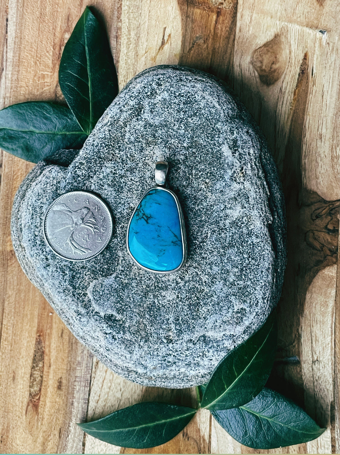 Asian Turquoise Pendant