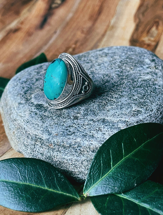 Bali Shores Turquoise Ring (Size 6)