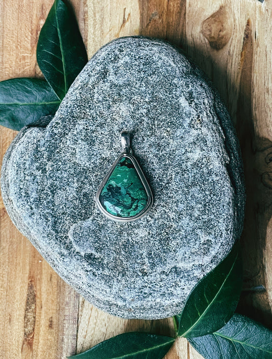 African Wetlands Turquoise Pendant