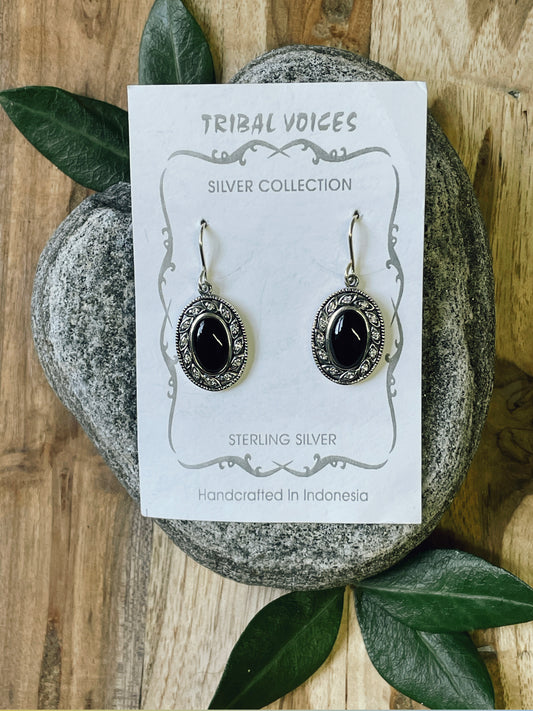 Onyx Earrings