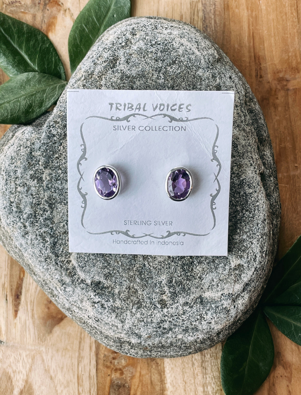 Amethyst Studs