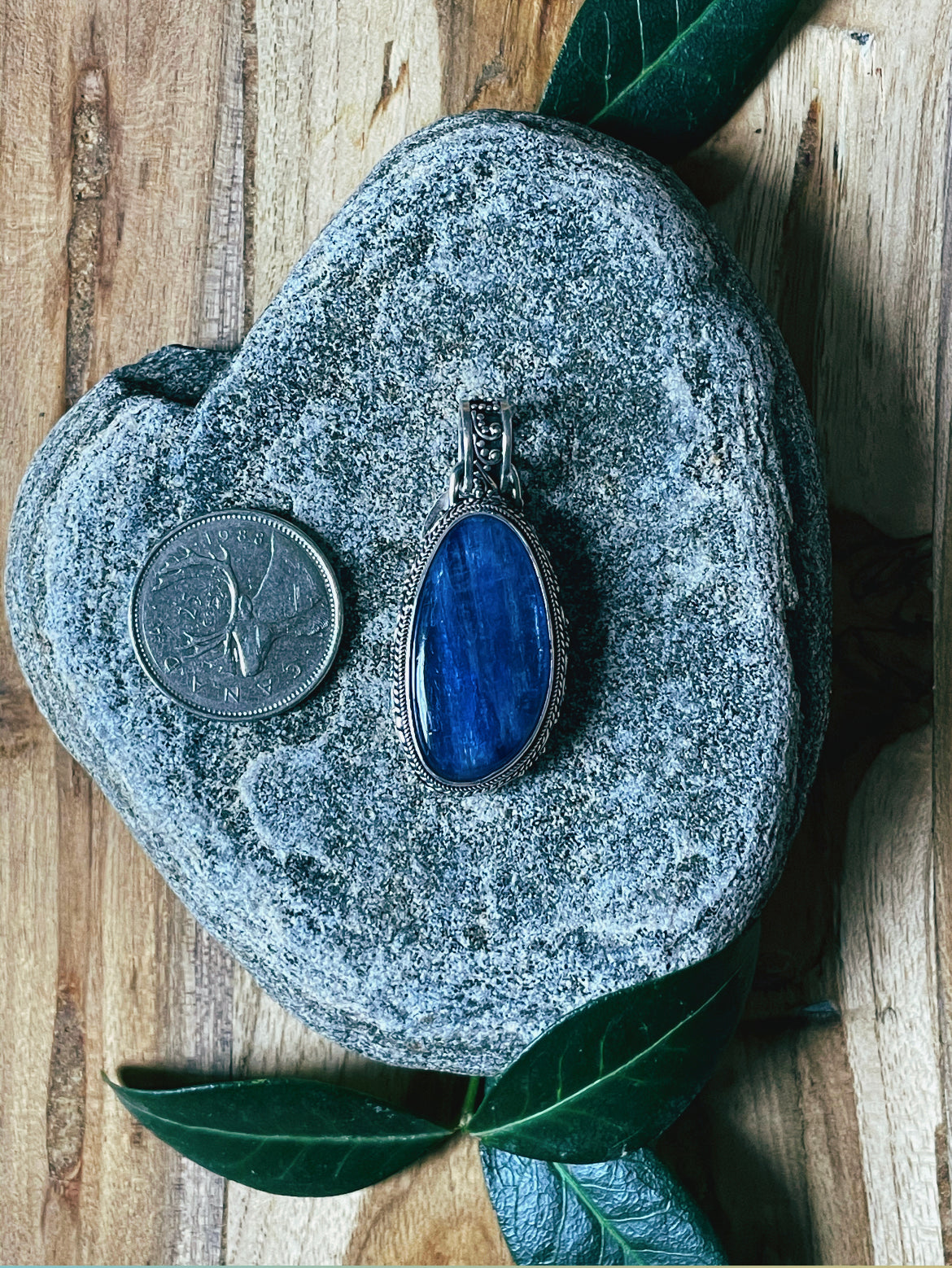 Communicator Kyanite Stone Pendant