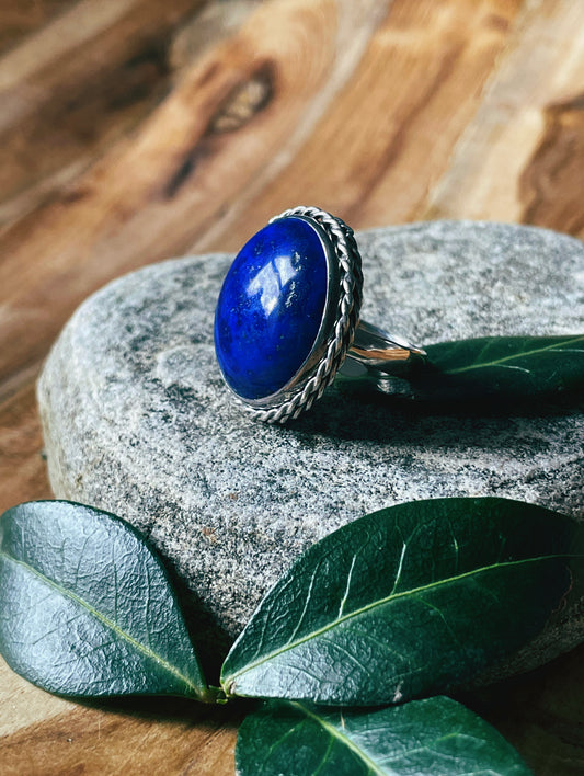 Third Eye Lapis Ring