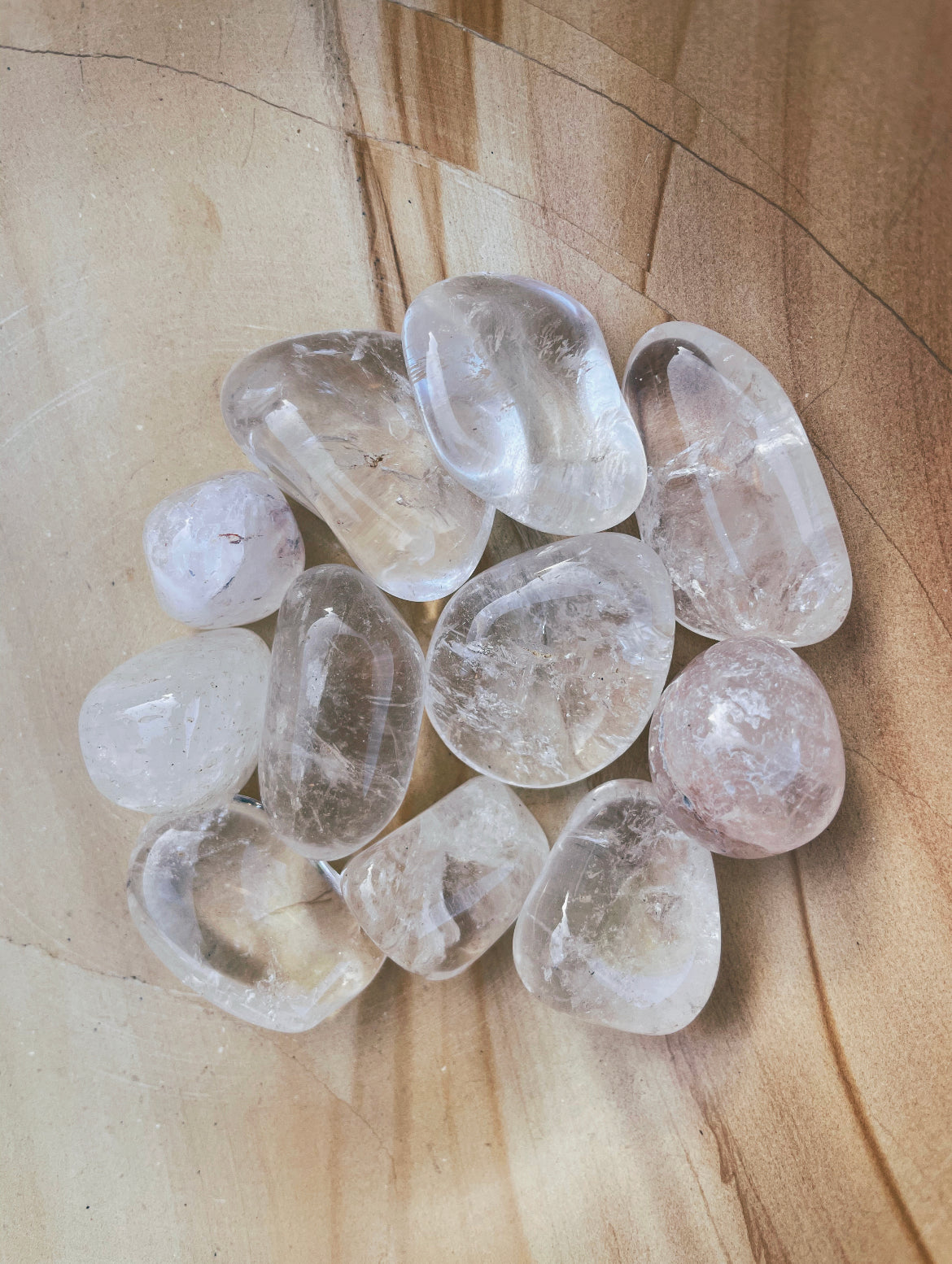 Tumbled Quartz - CLEAR