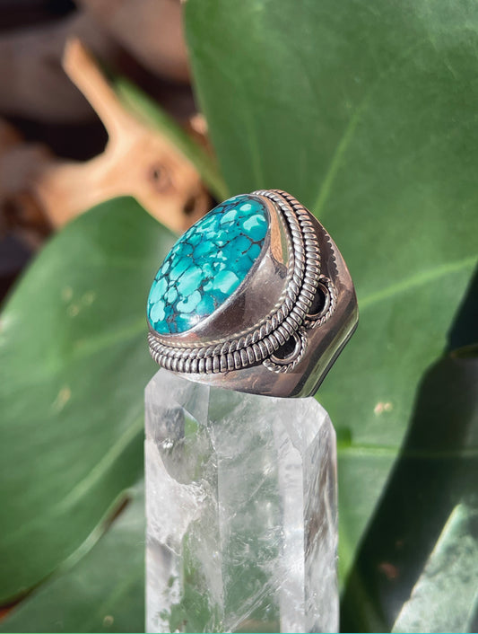 Polar Icecaps Turquoise Ring